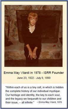 ISRR Founder - Emma May Vilardi